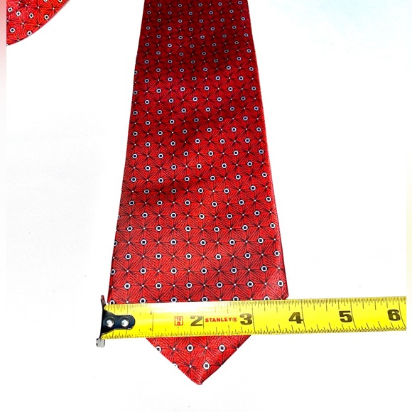 YAWEJ Classic Tie Universal Red/ Black ornaments - Picture 6 of 6